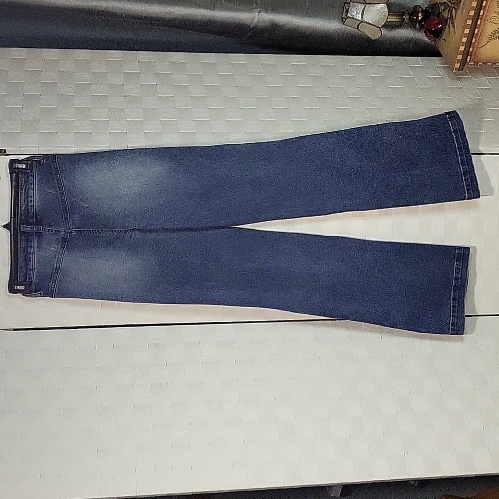 Indigo Rein Size 1 Junior's Trouser style Denim Jeans - Picture 3 of 5